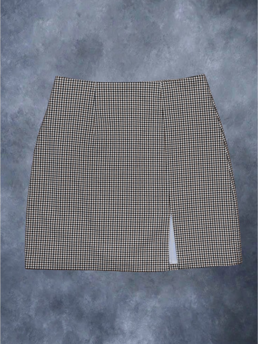 OAK + FORT Mini Skirt w/ Front Slit